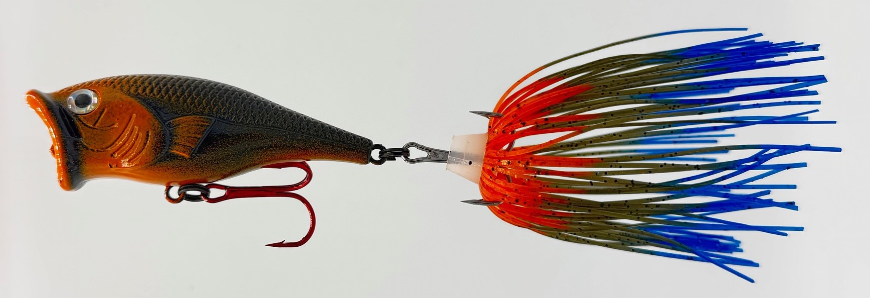 Orange with Bluegill Skirt