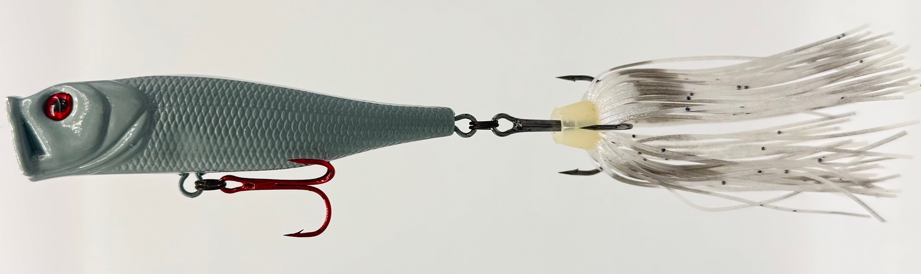 Gray with Tennessee Shad Skirt