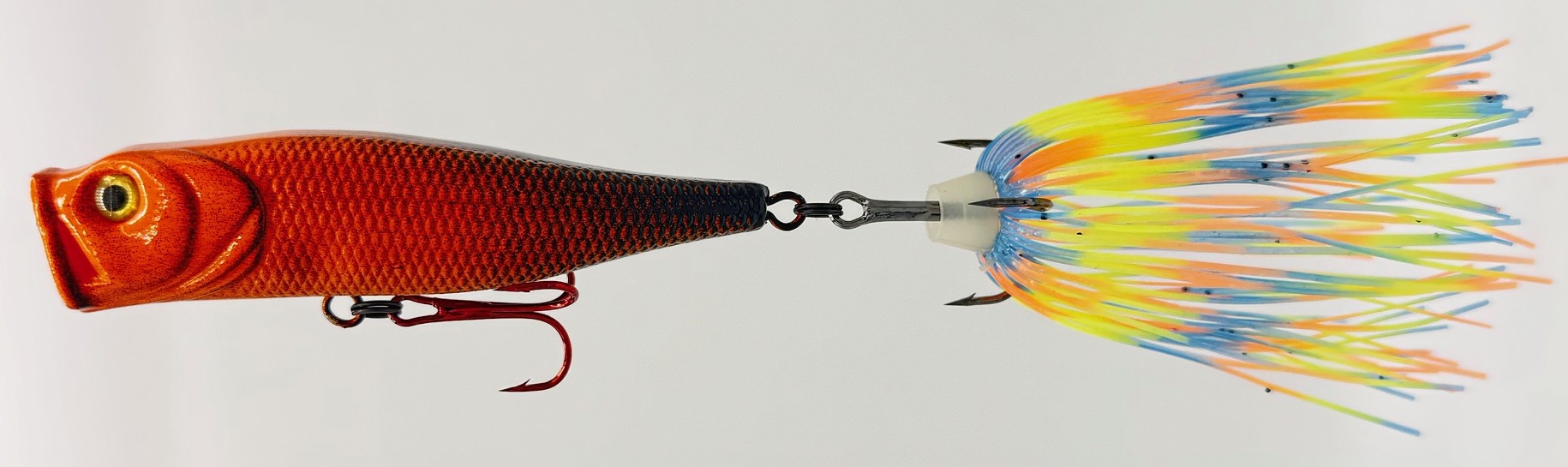 Orange with Citrus Shad Skirt