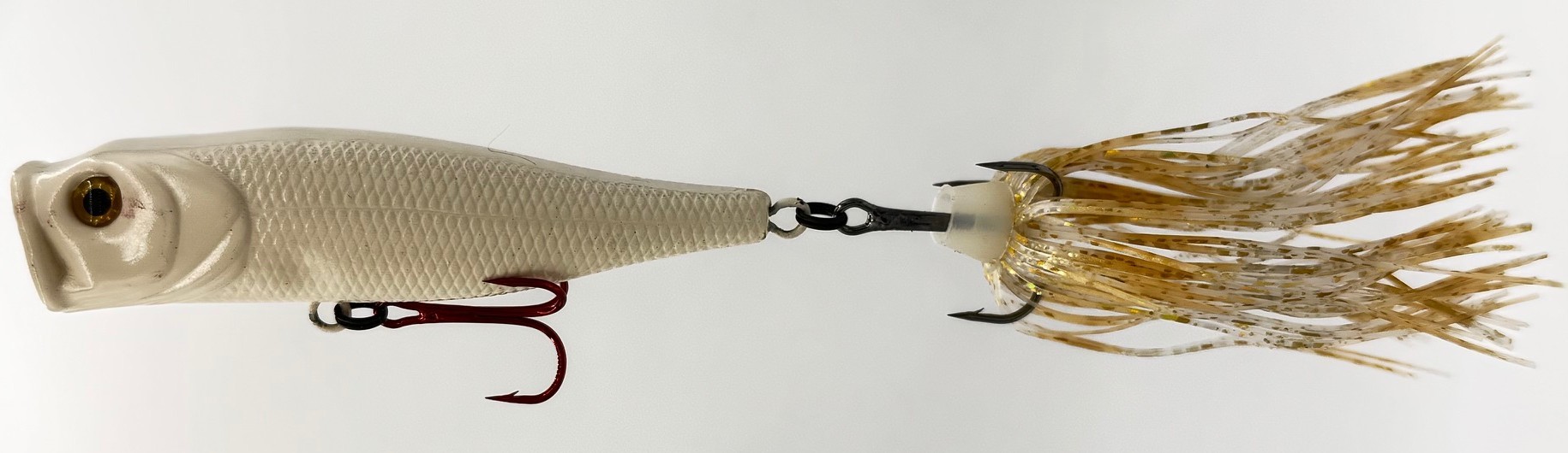 White with Golden Shiner Skirt